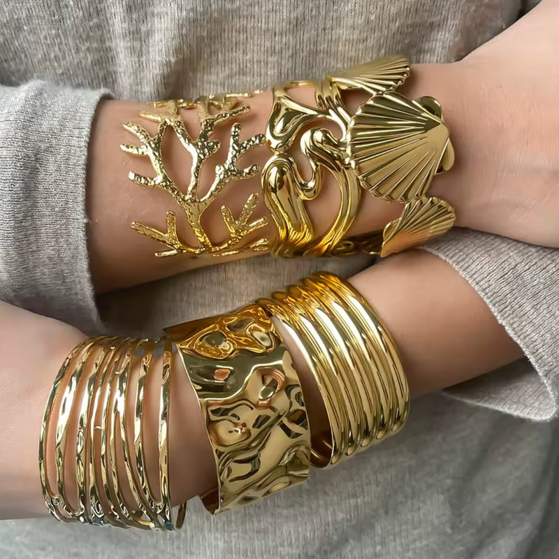 Kika Fashion Wide Face Bracelet