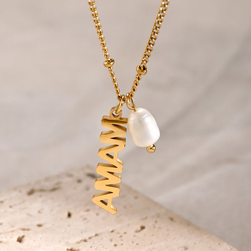 Letters MAMA Choker Necklace New Design