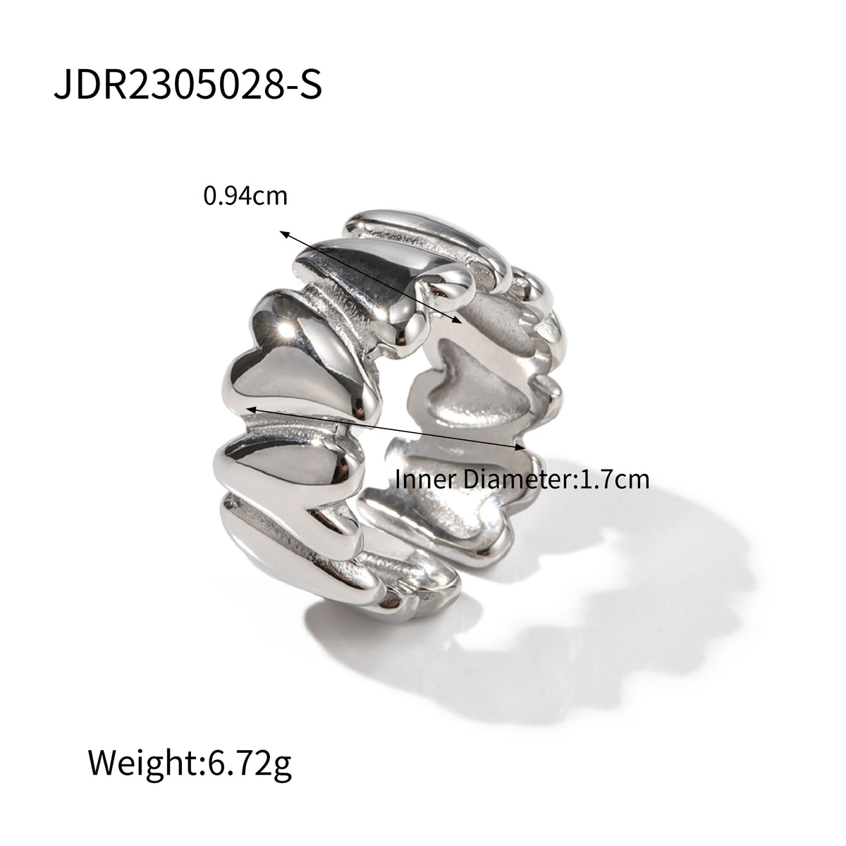 KIKA Fashion Imitation Pearl Stainless Steel 316L Gold Color Ring for Women Engagement Party Gift Temperament