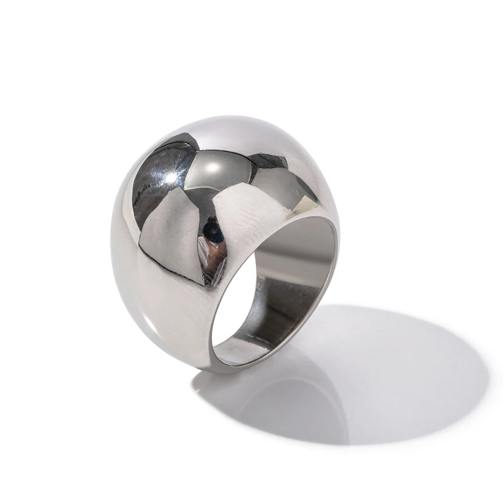 New Design Layla Dome Ring Geometric