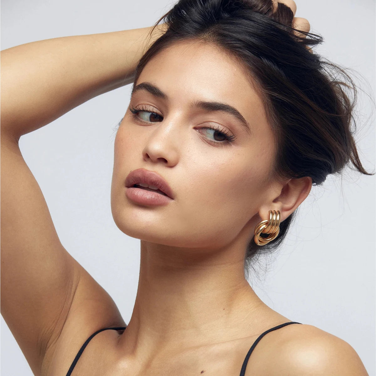Geometric Door Handle Earrings