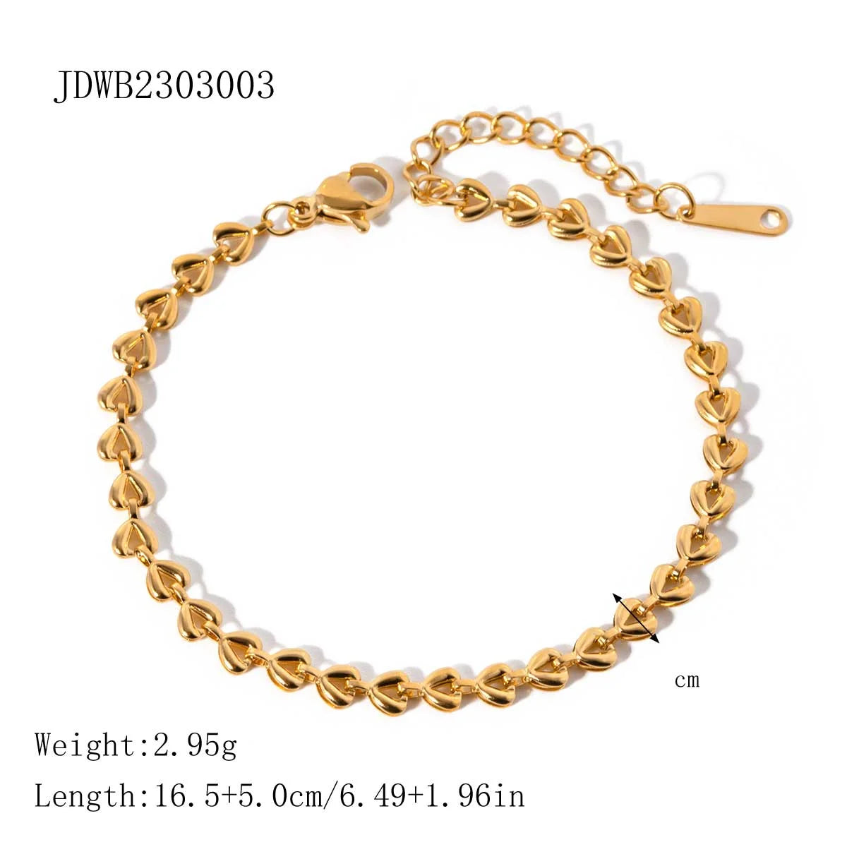 Kika Double Layered Chain Bracelet