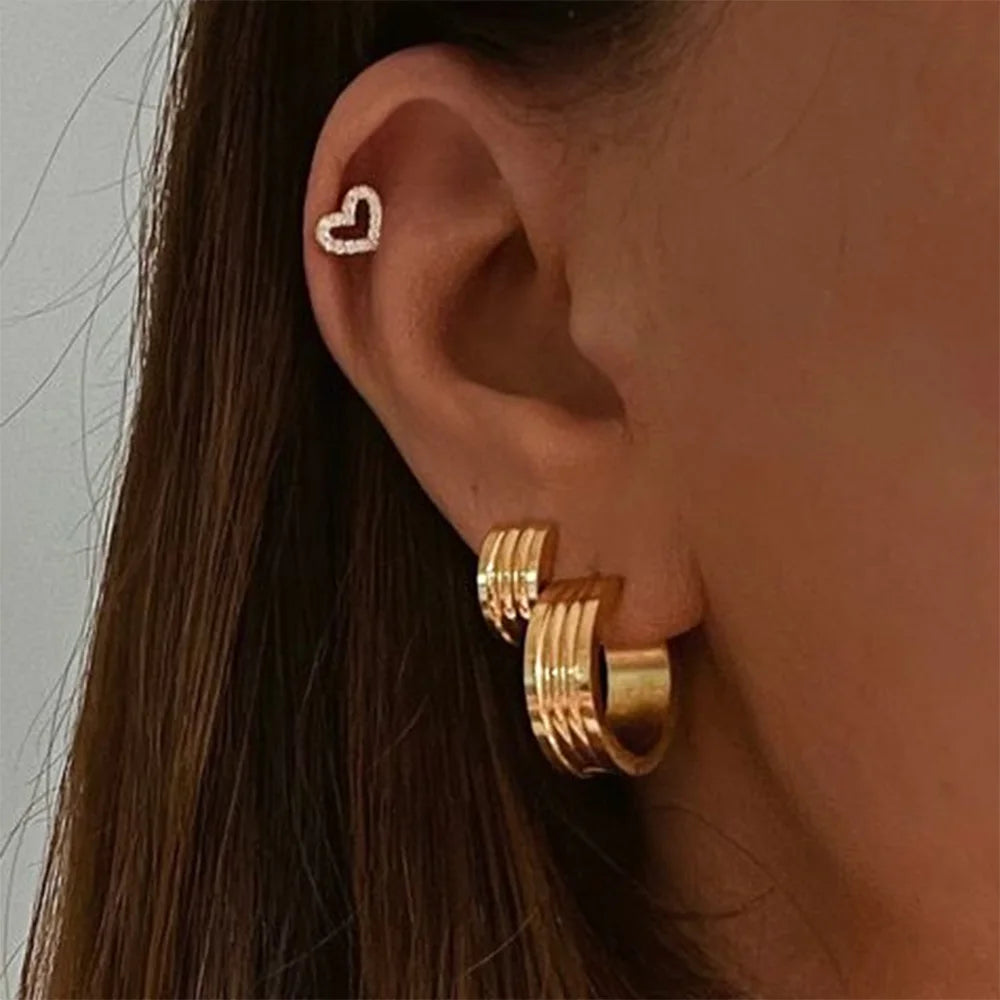 KIKA Official Store Stainless Steel 316L Earring PVD Plated