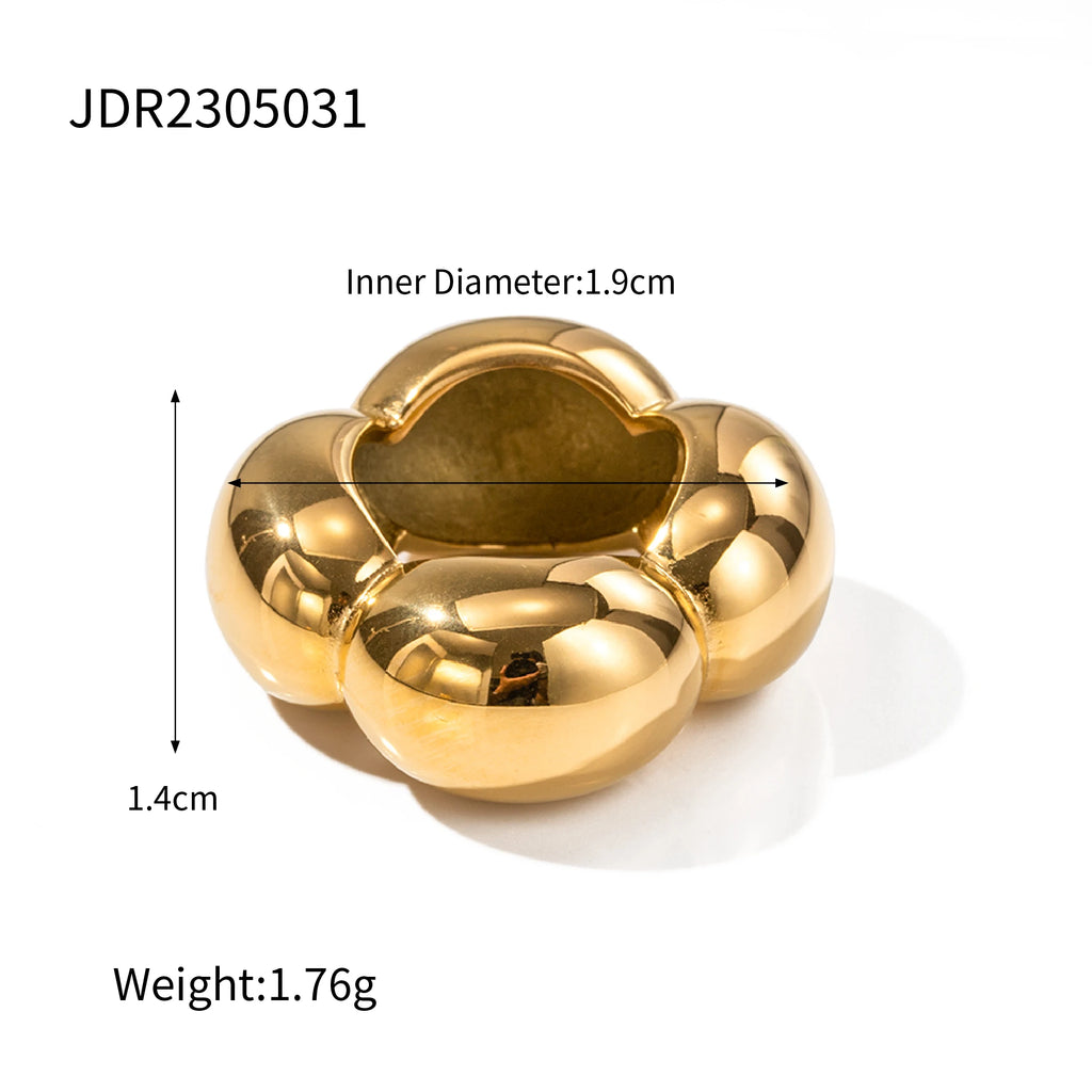 New Design Layla Dome Ring Geometric