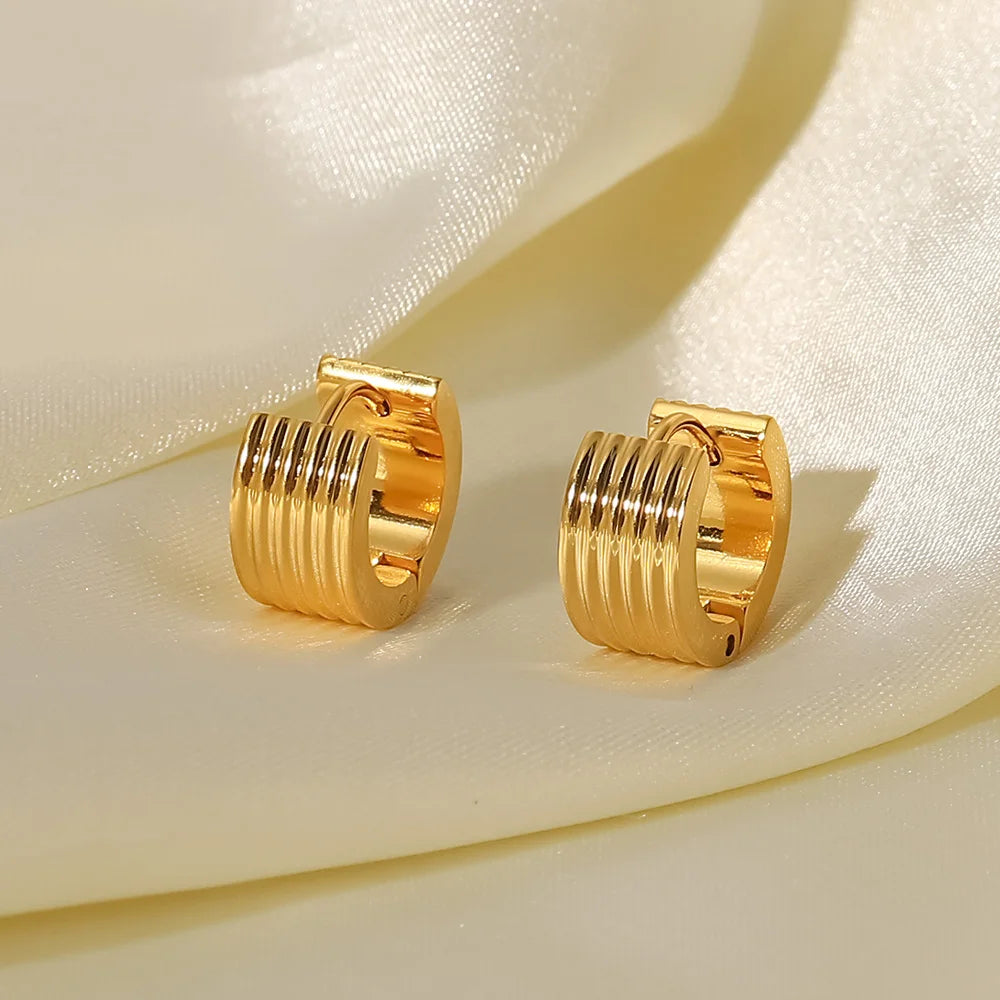KIKA Official Store Stainless Steel 316L Earring PVD Plated
