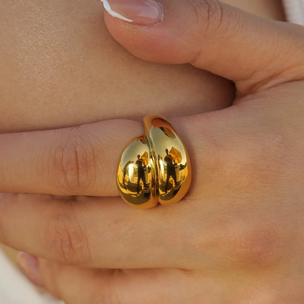 New Design Layla Dome Ring Geometric