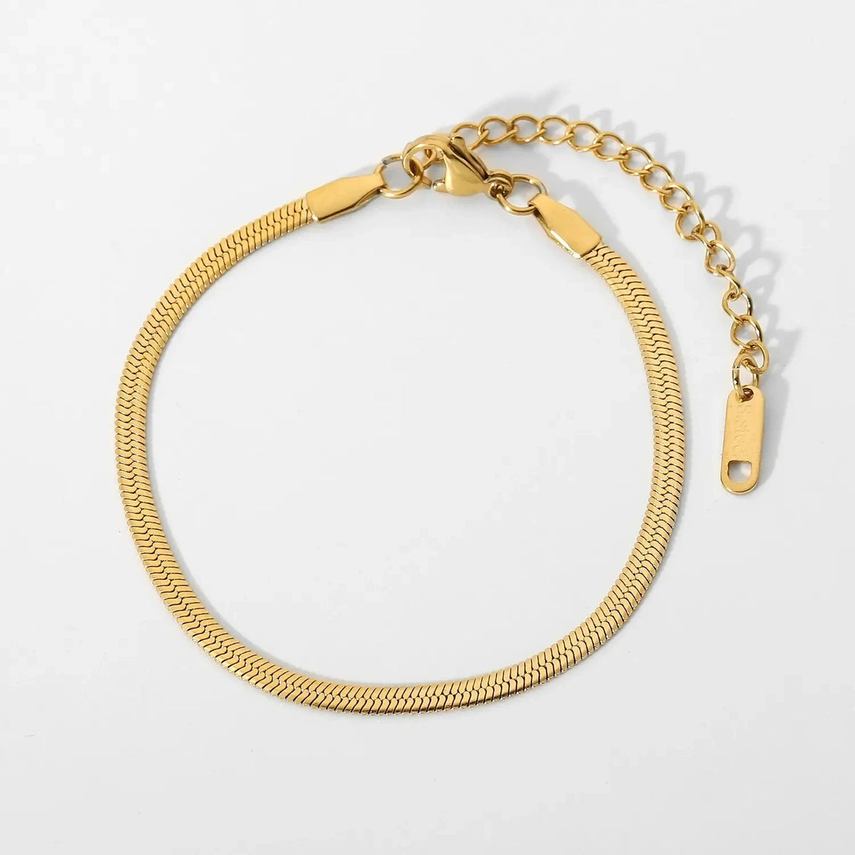 Kika Stainless Steel Bead Chain Bangle Bracelet Waterproof
