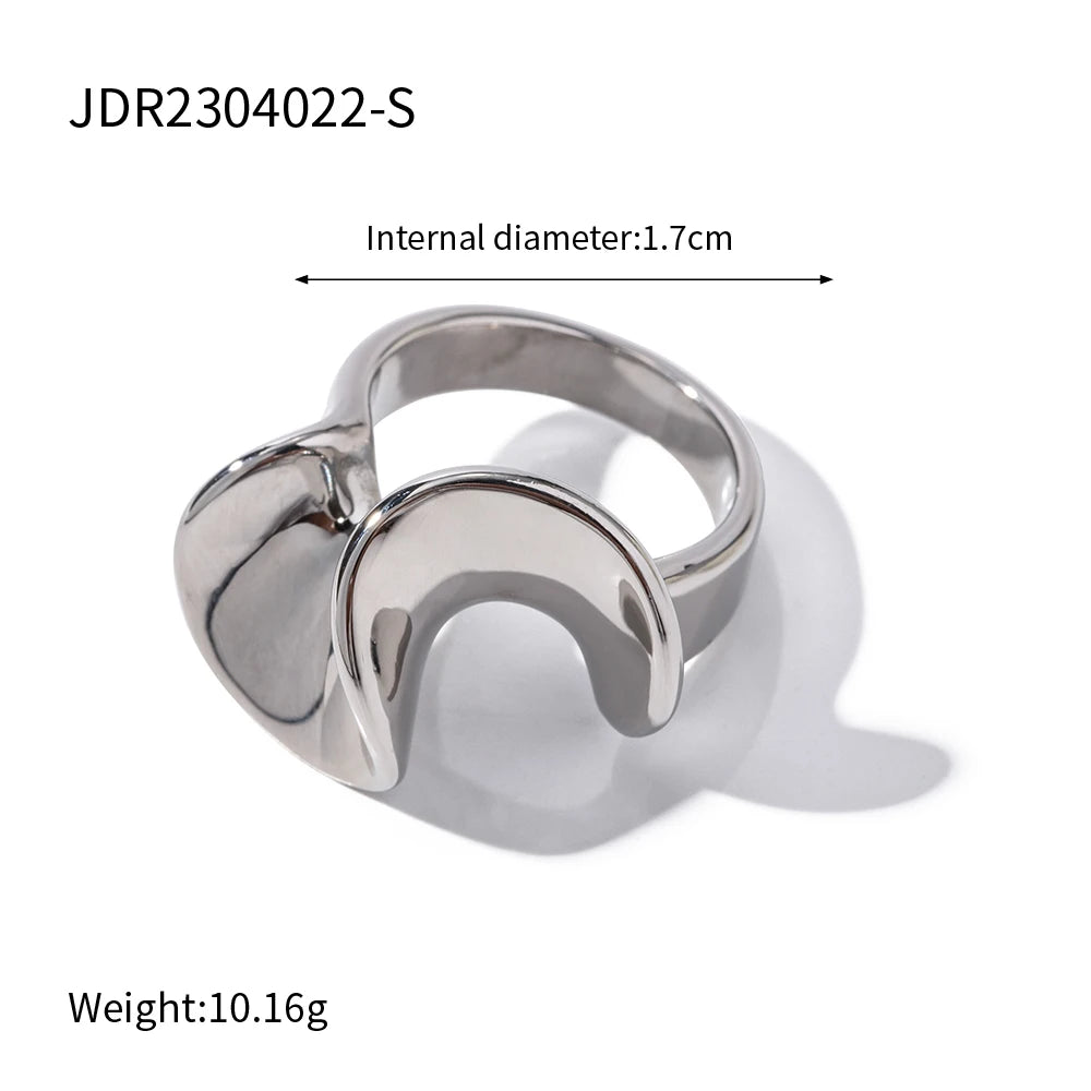 New Design Layla Dome Ring Geometric