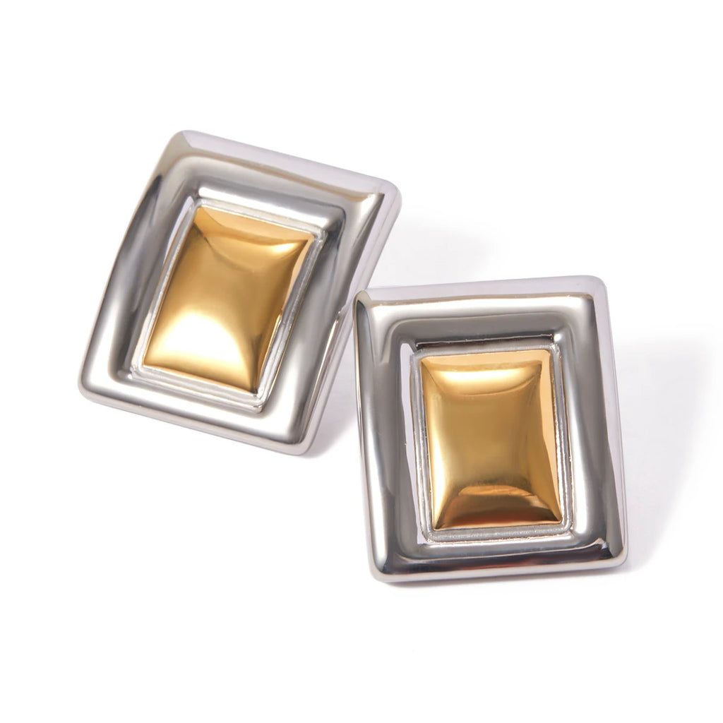 KIKA 316l Stainless Steel Vintage Earrings Waterproof Personalized Charm