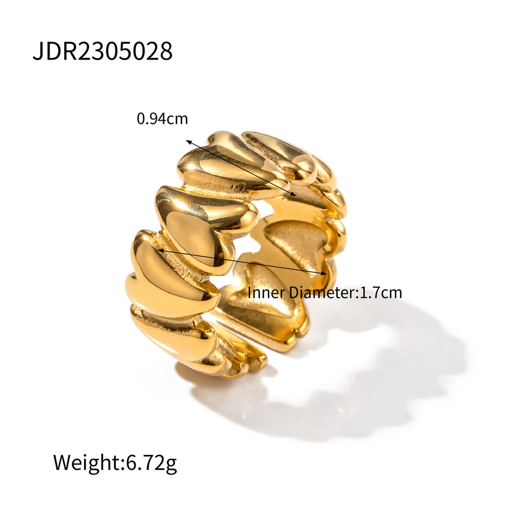 New Design Layla Dome Ring Geometric