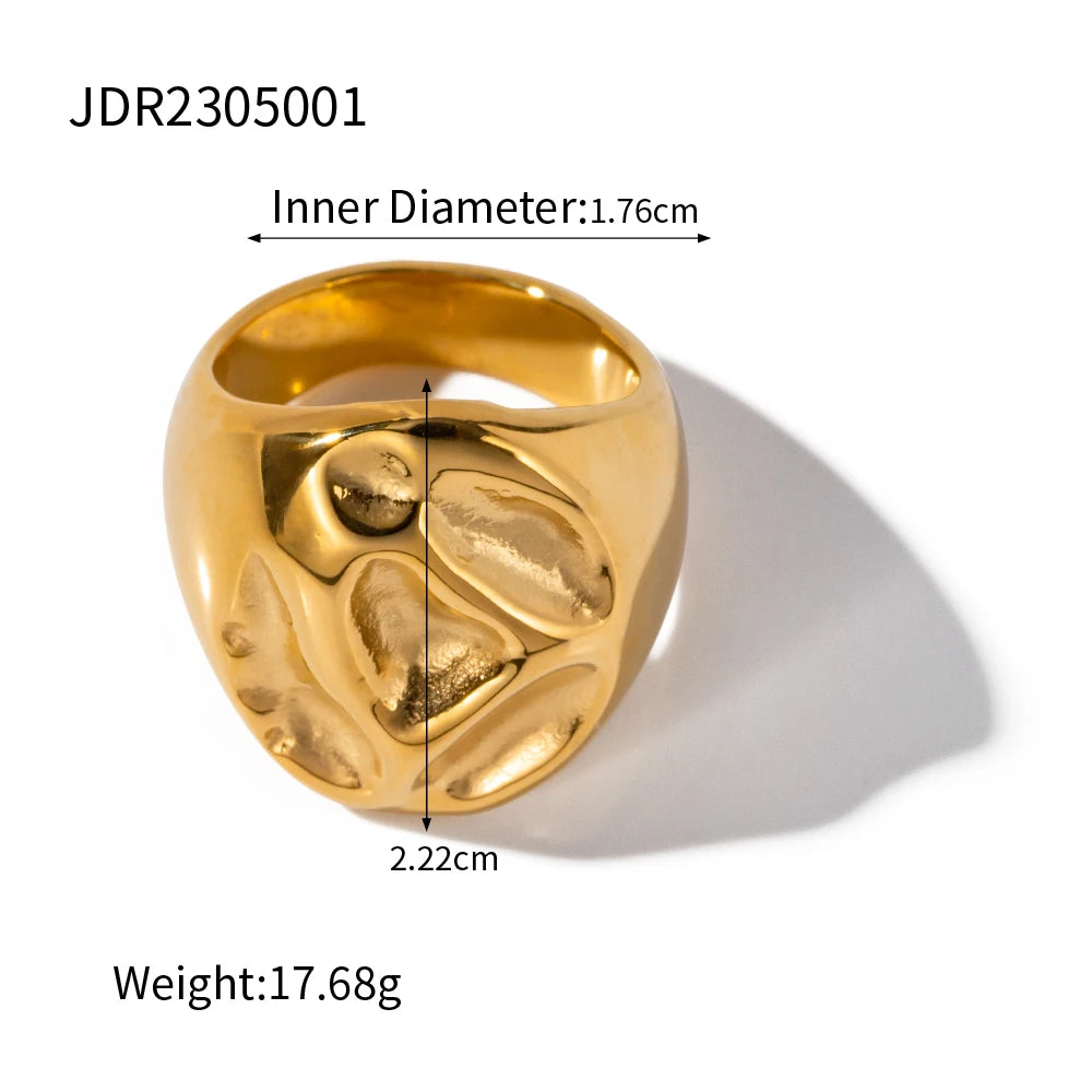 New Design Layla Dome Ring Geometric