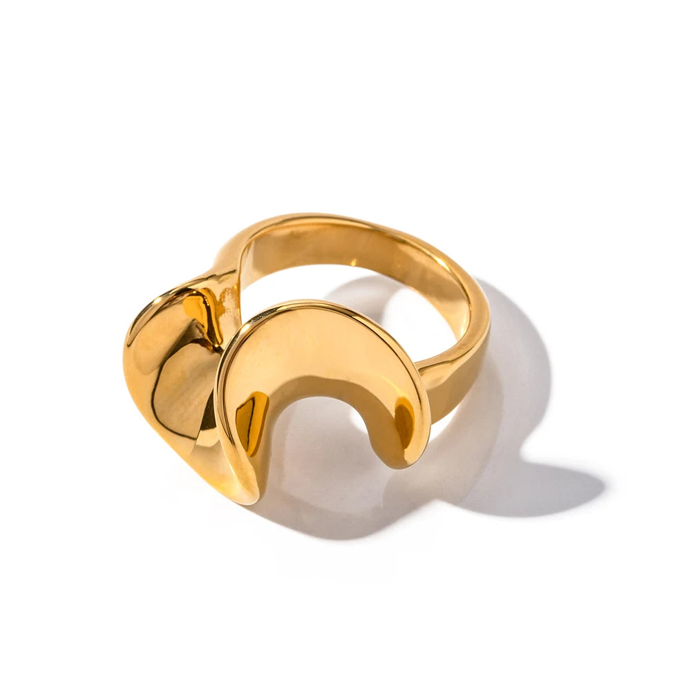 New Design Layla Dome Ring Geometric