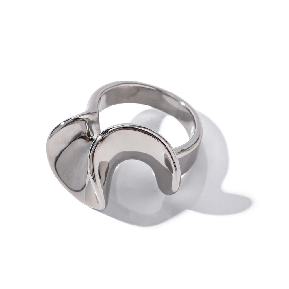 New Design Layla Dome Ring Geometric