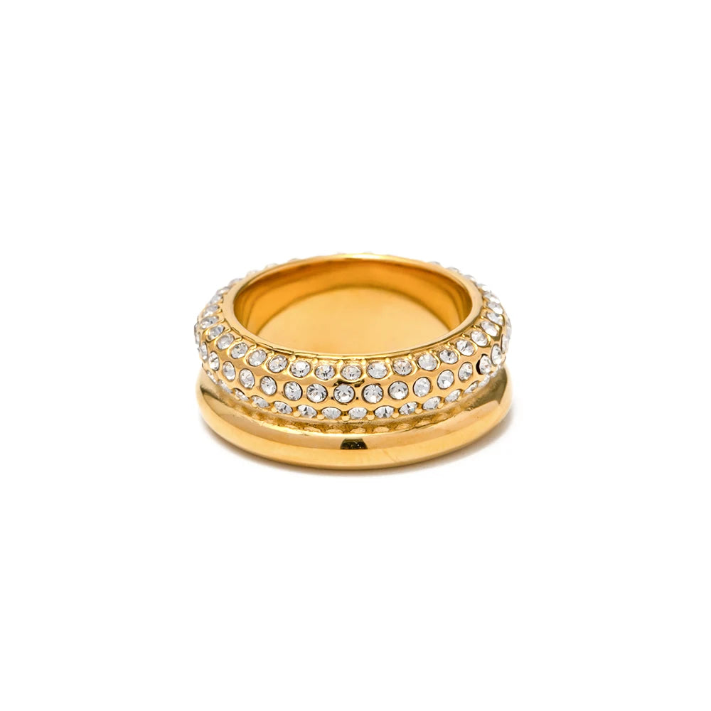 Kika Inlaid Shell Ring