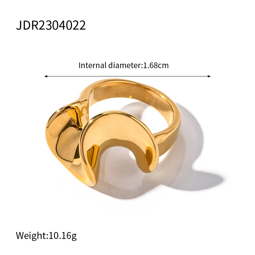 New Design Layla Dome Ring Geometric