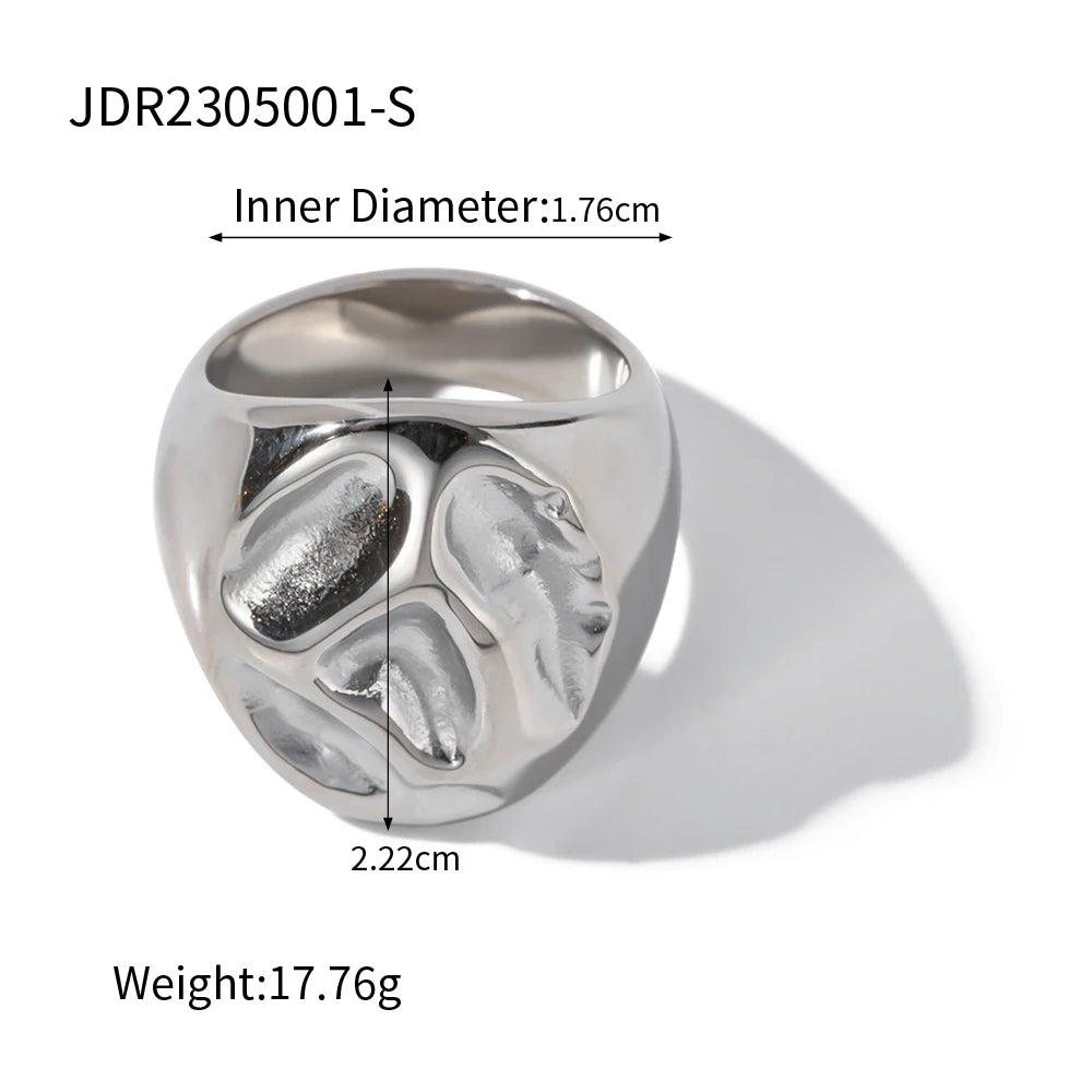New Design Layla Dome Ring Geometric