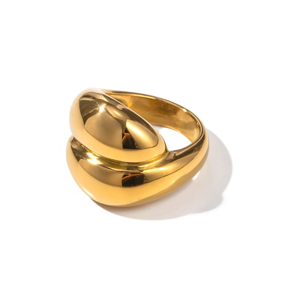 New Design Layla Dome Ring Geometric