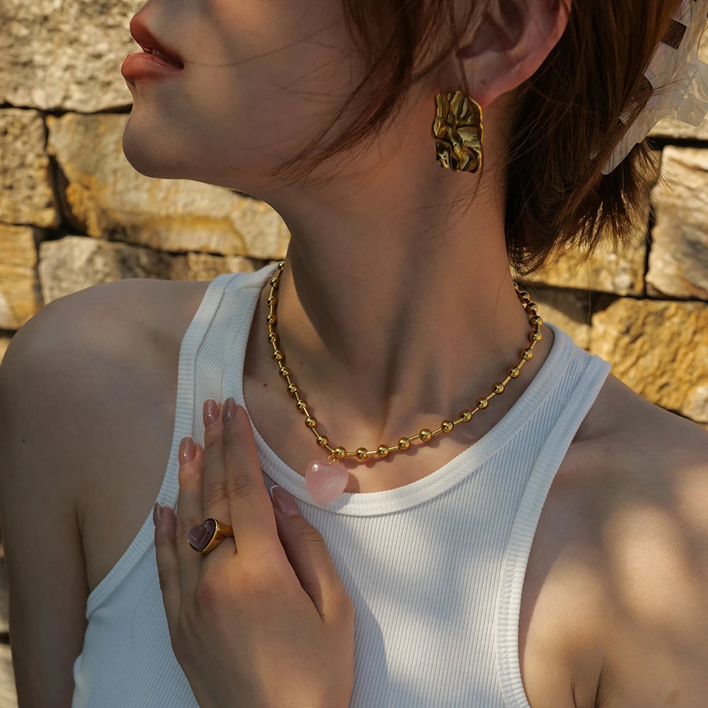 Romantic Heart Pendant Necklace