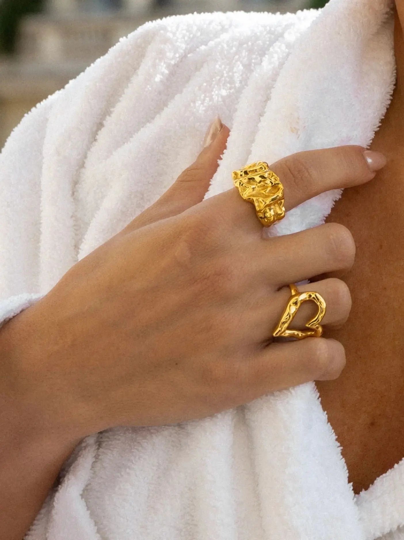 Freshwater Pearl Zircon Ring