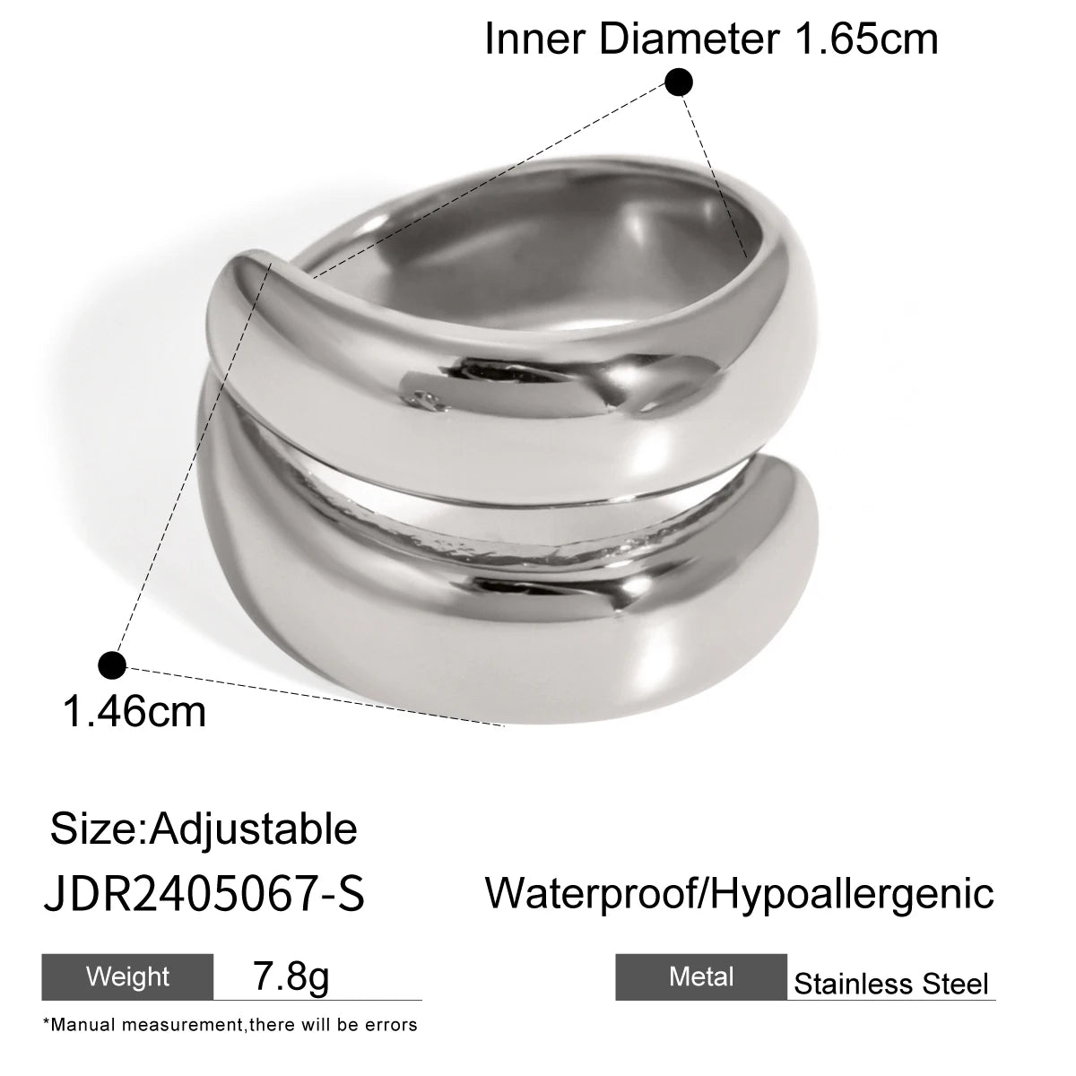 Minimalist Ring High Quality Waterproof Charm
