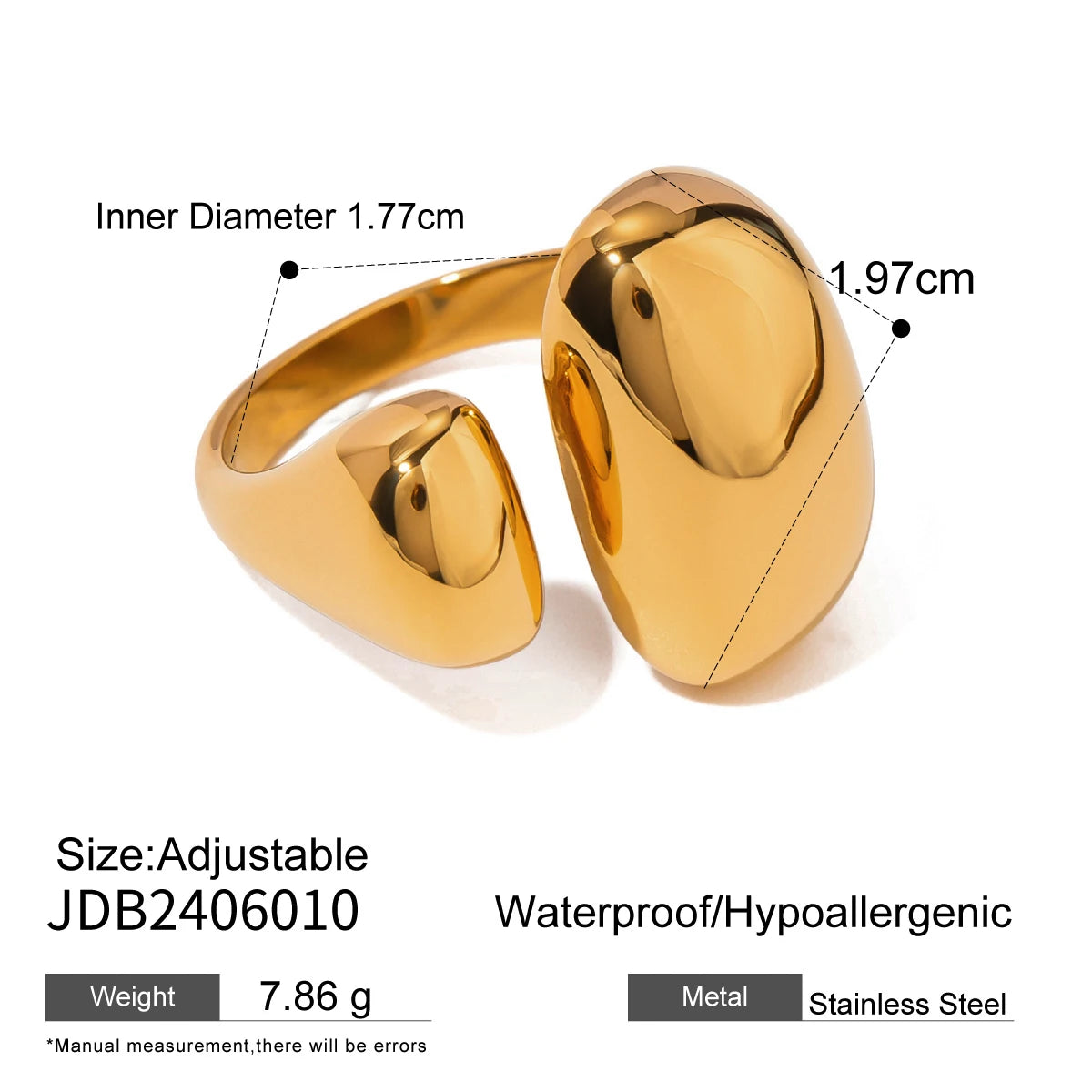 Minimalist Ring High Quality Waterproof Charm