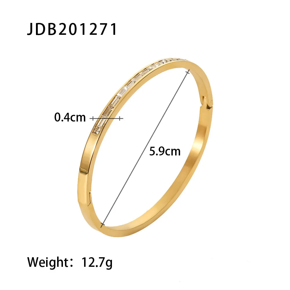 Kika Fashion Zircon Serpentine Bracelet Ring