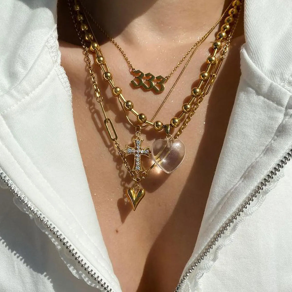 Romantic Heart Pendant Necklace