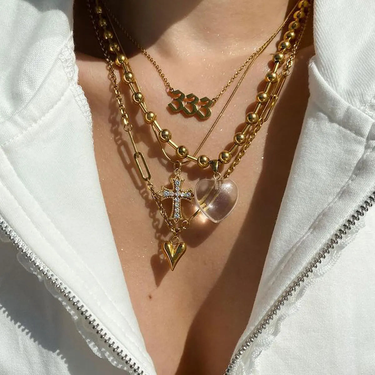 Romantic Heart Pendant Necklace