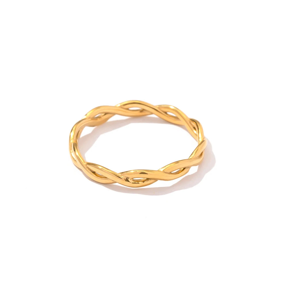 Kika Inlaid Shell Ring
