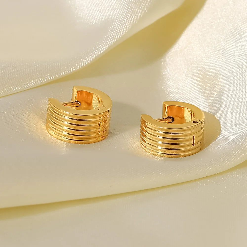 KIKA Official Store Stainless Steel 316L Earring PVD Plated