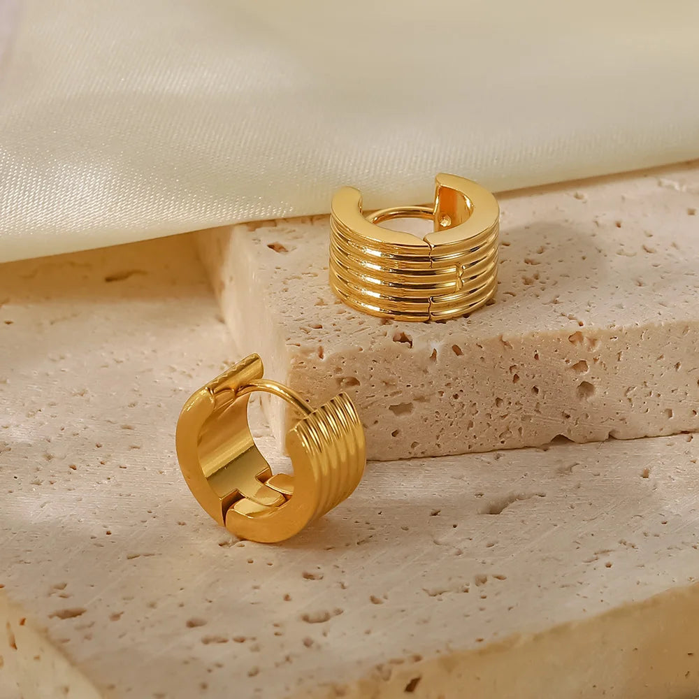 KIKA Official Store Stainless Steel 316L Earring PVD Plated