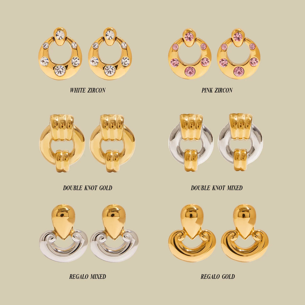 Knot Earrings Waterproof