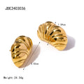 Chic Comfortable Metal Croissant Earrings
