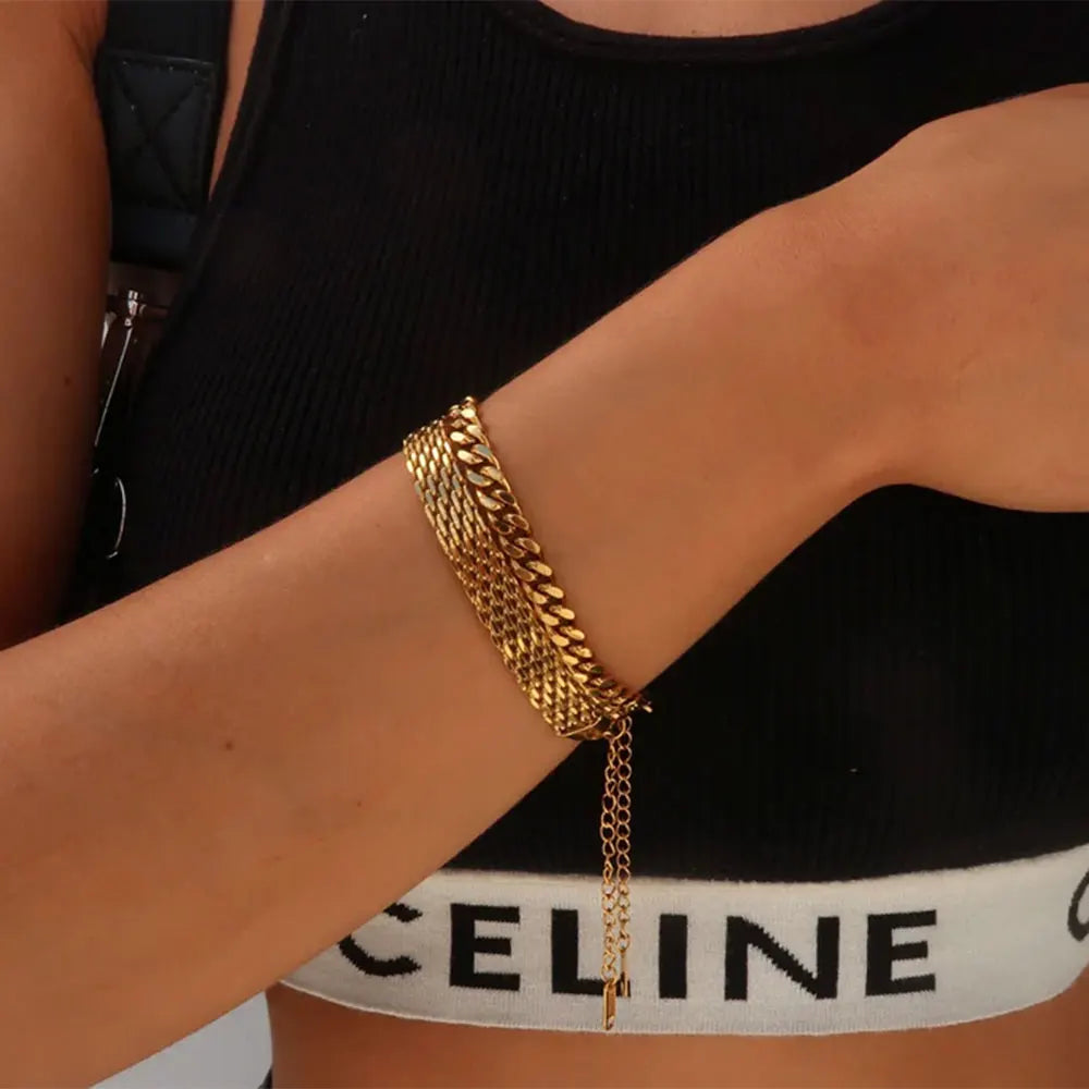 Trendy Corella Bracelet Stainless Steel 316L