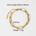 Trendy Corella Bracelet Stainless Steel 316L