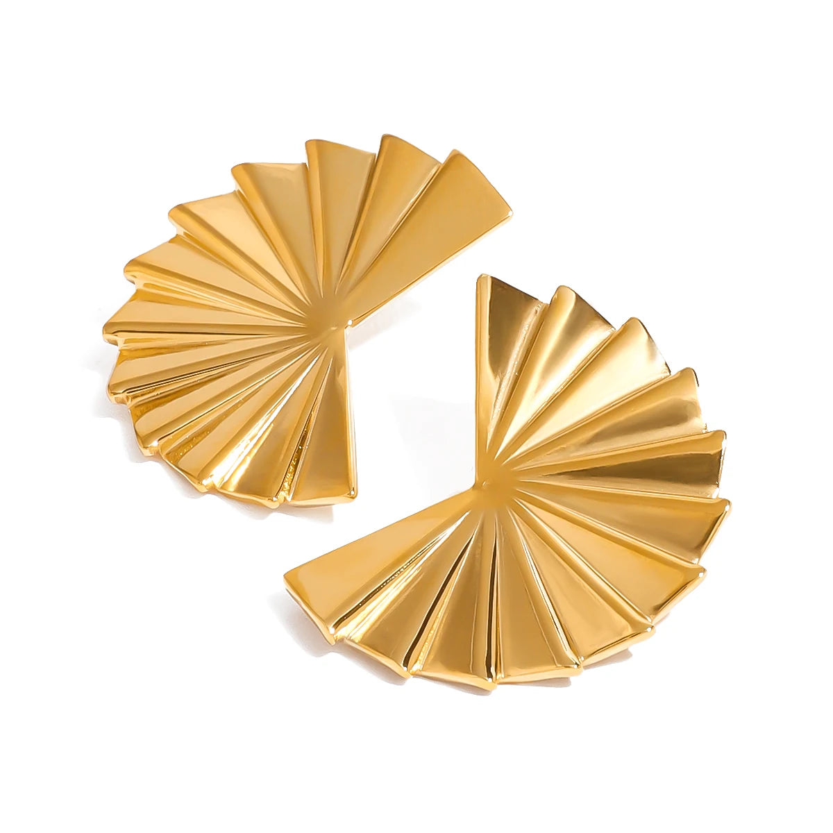 Kika Full Fan Earrings