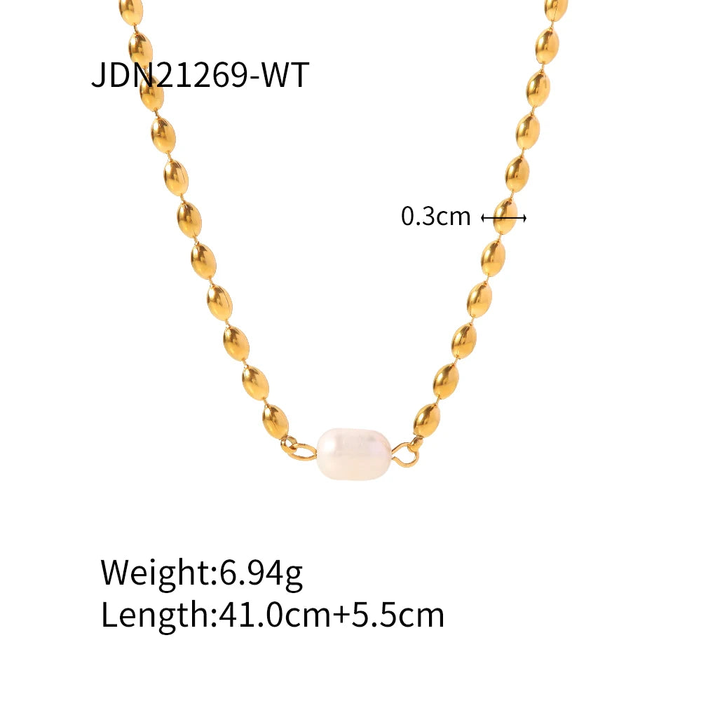 Kika Ocean Vacation Style  Stainless Steel Angel Cross Pendant Necklace