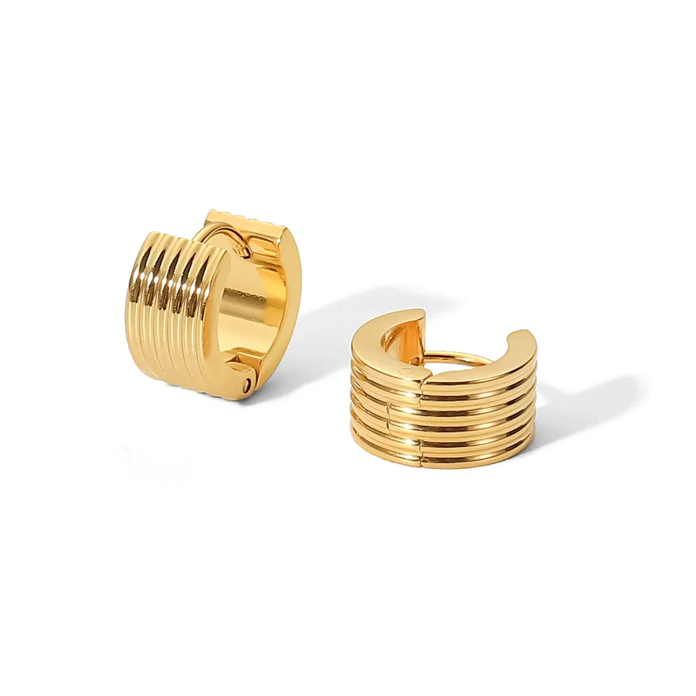 KIKA Official Store Stainless Steel 316L Earring PVD Plated