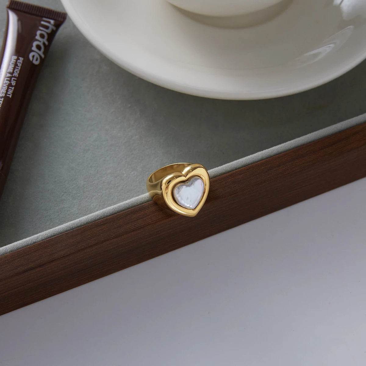 KIKA Minimalist PVD Plated Stainless Steel 316L Ring