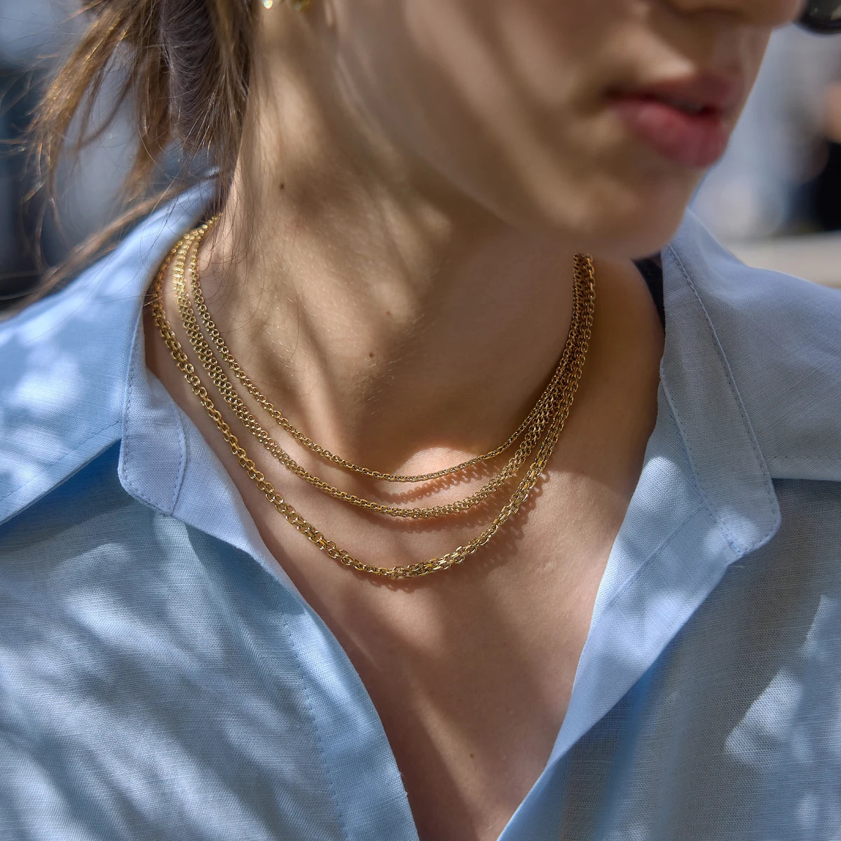 Kika  Minimalist Chain Necklace
