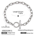 KIKA Classic OT Buckle Chain Bracelet Stainless Steel 316L