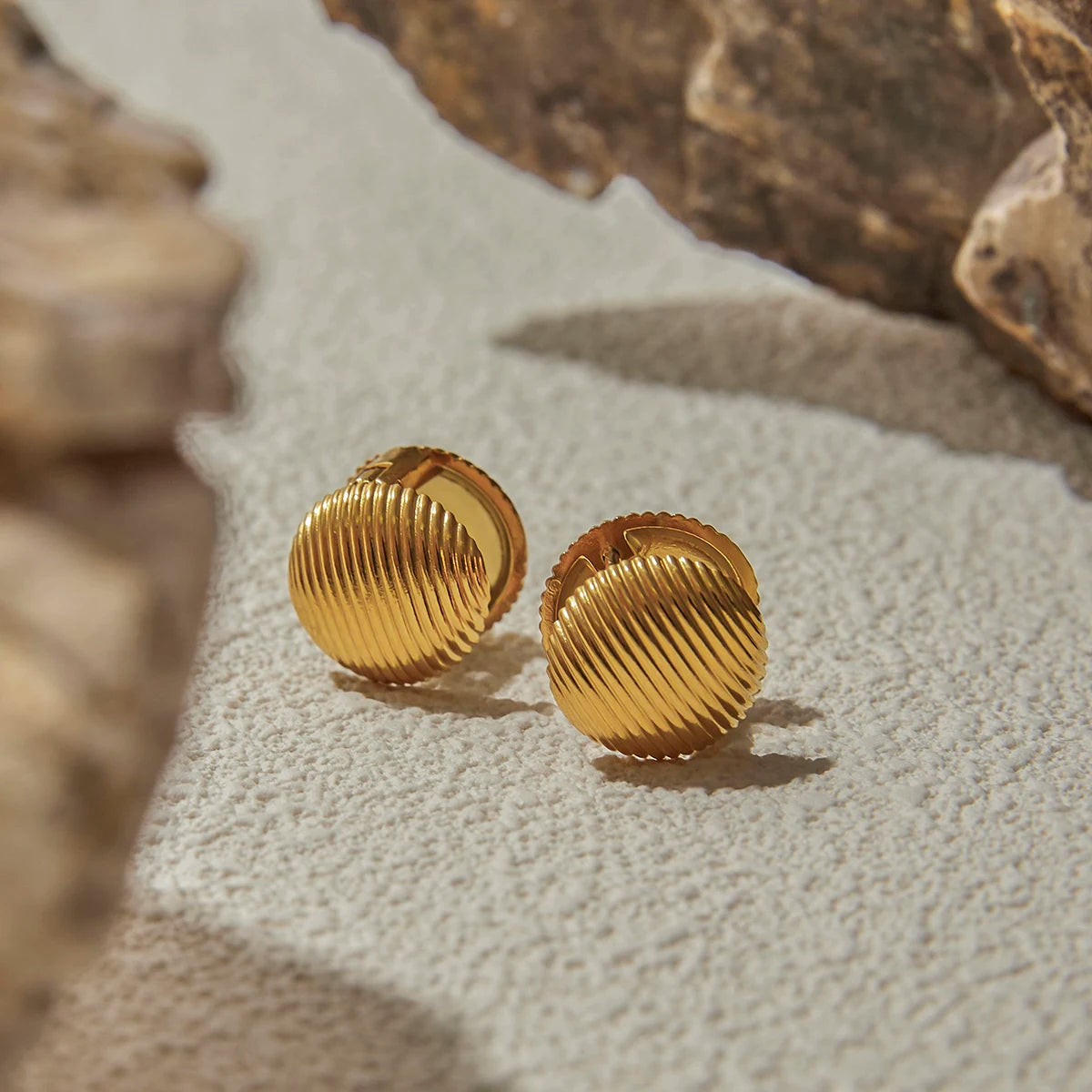 Round Earclip Zircon Earclip Stackable