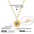 Kika Classic Moon Star Sun Pendant Necklace