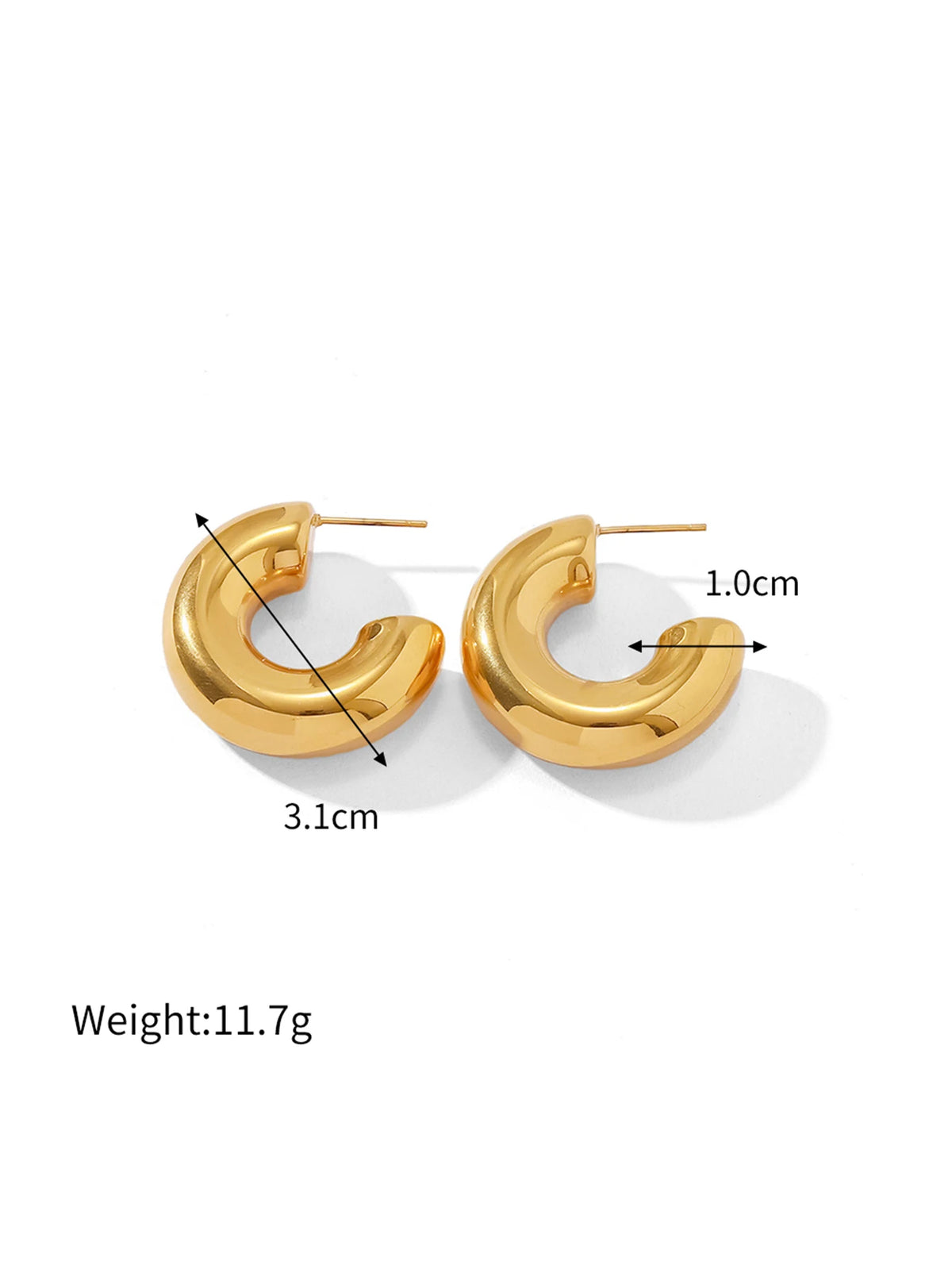 Minimalist Chubby C-shaped 316L