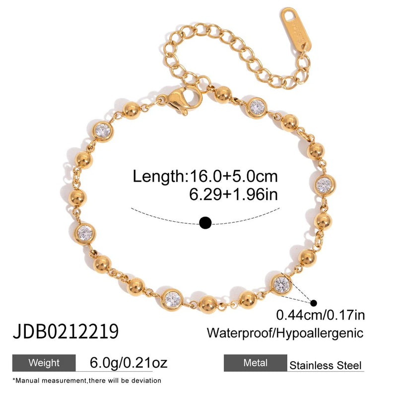 Delicate Bling Cubic Zirconia Bracelet
