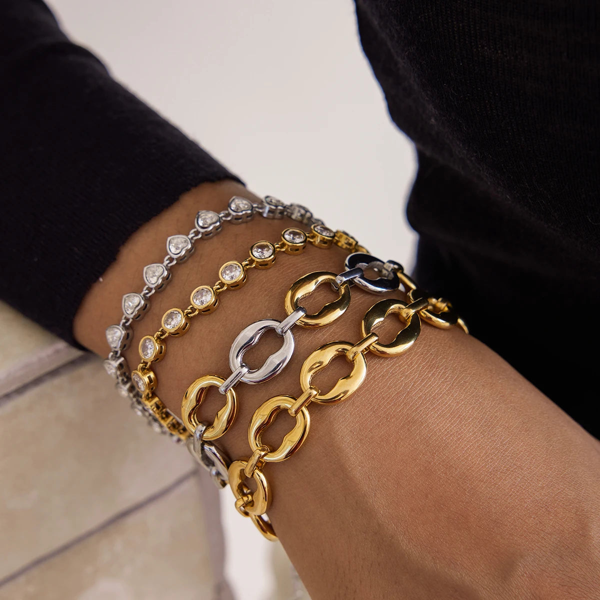 O-Chain Bracelet Stackable