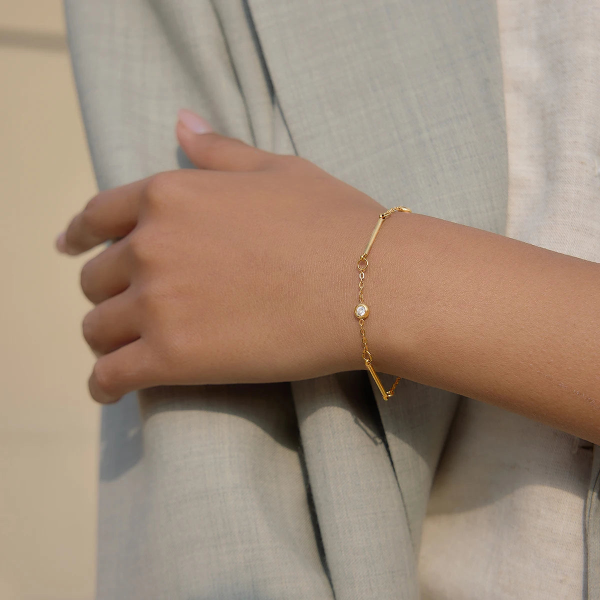 Delicate Bling Cubic Zirconia Bracelet