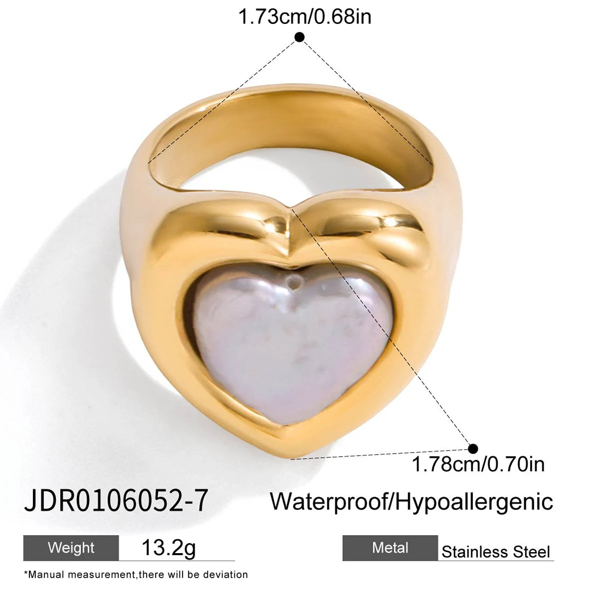 KIKA Minimalist PVD Plated Stainless Steel 316L Ring