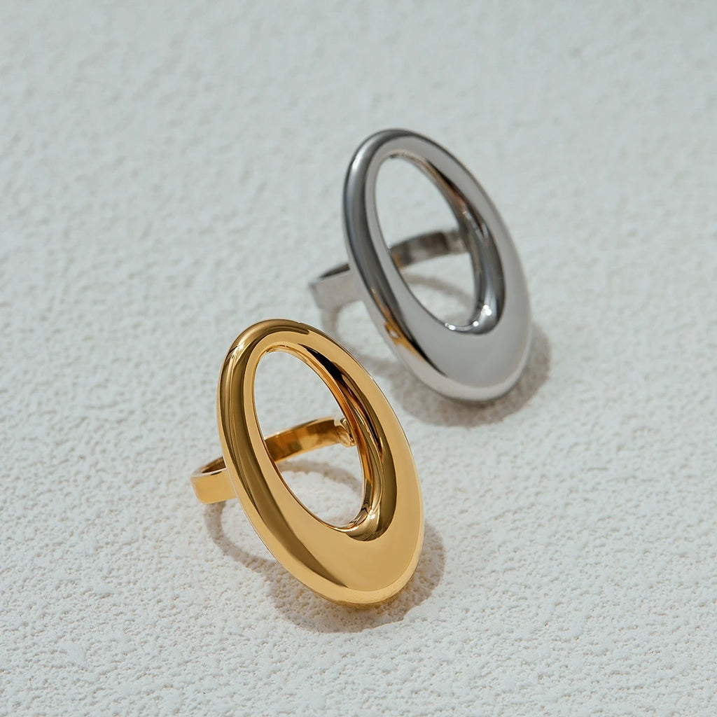 Smooth Hollow Elliptical Ring