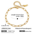 Kika Minimalist Chain Necklace Bracelet